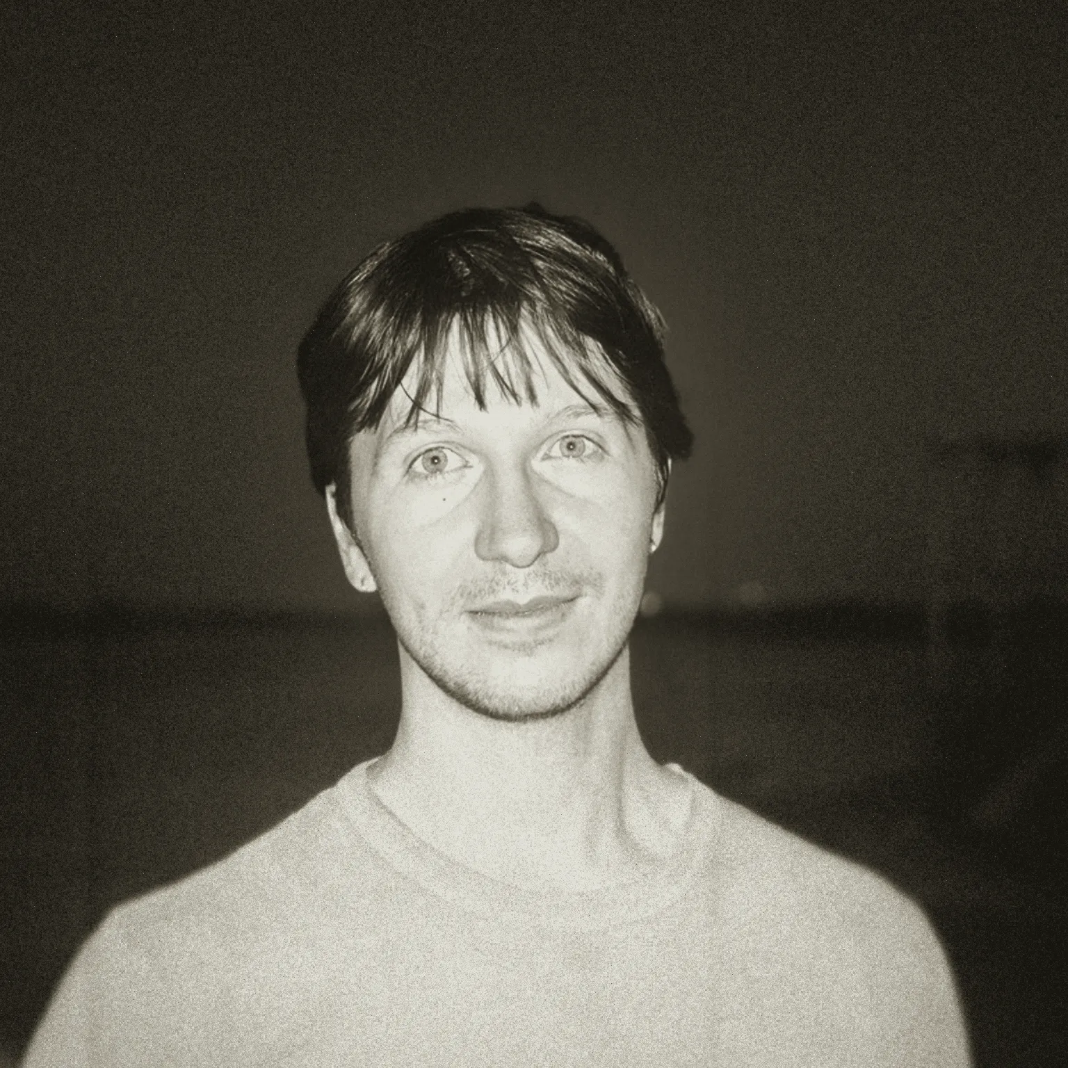 Ryan, in a black-and-white tintype-style portrait.